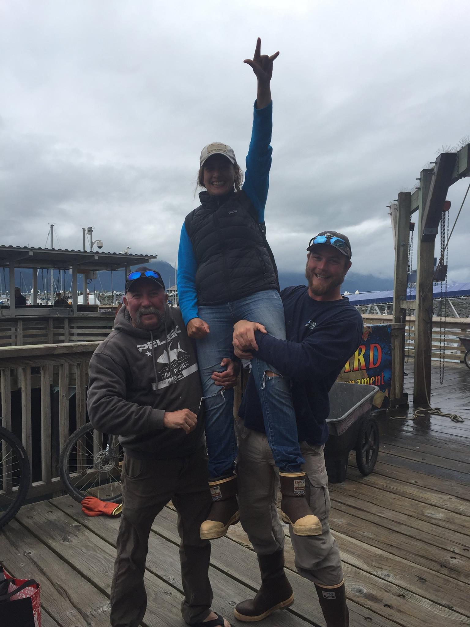 Congratulations Captain "T" Francisca Barnett,and our fisher...