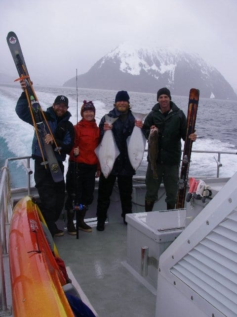 Early Season sKi Trip to Latouch Island on Crackerjack Voyag...
