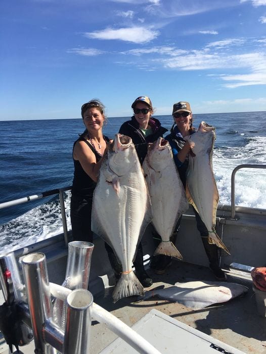 Fishing is still strong, the girls whooped up today!...