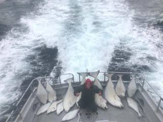 Nice catch, Bryce getting ready to clean them up. Fishing is...