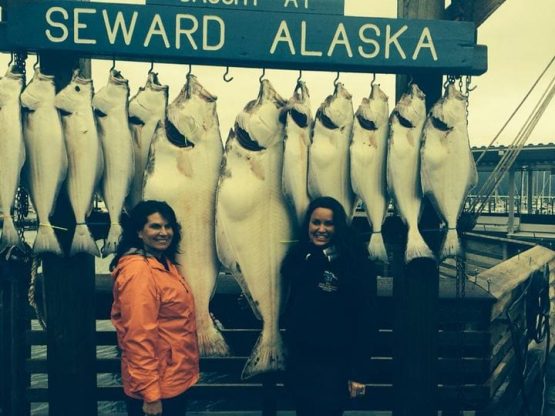 Senator Lesil Mcguire with her catch from todays trip!!...