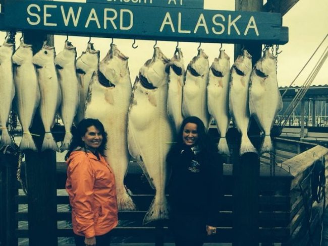 Senator Lesil Mcguire with her catch from todays trip!!...