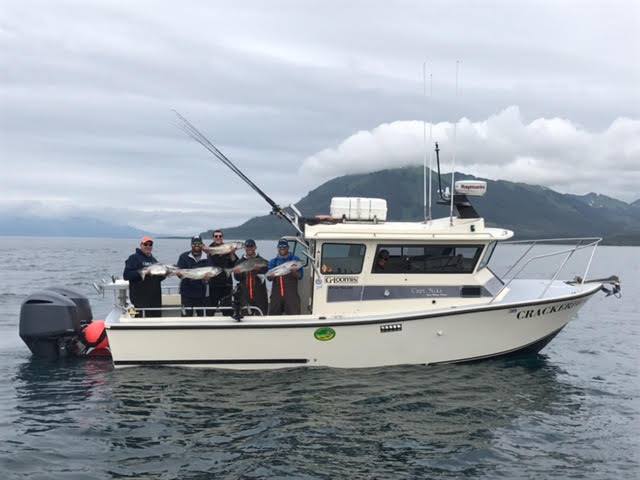 The Kings are in! Jeff Seward and Andy with a nice catch for...