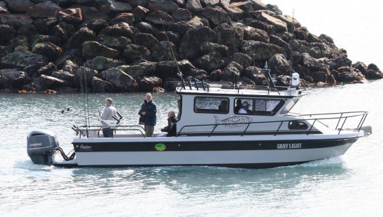 Took the maiden voyage on the new boat Gray Light this week....