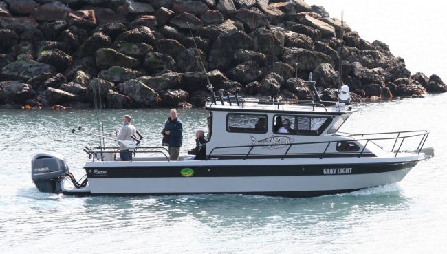 Took the maiden voyage on the new boat Gray Light this week....