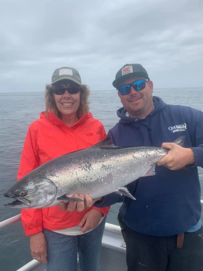 Weather has been really nice and the fish are chomping!...