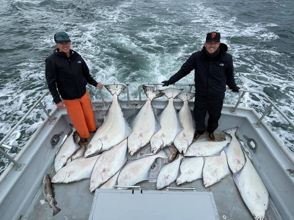 Great day on the water with some long time clients and help....